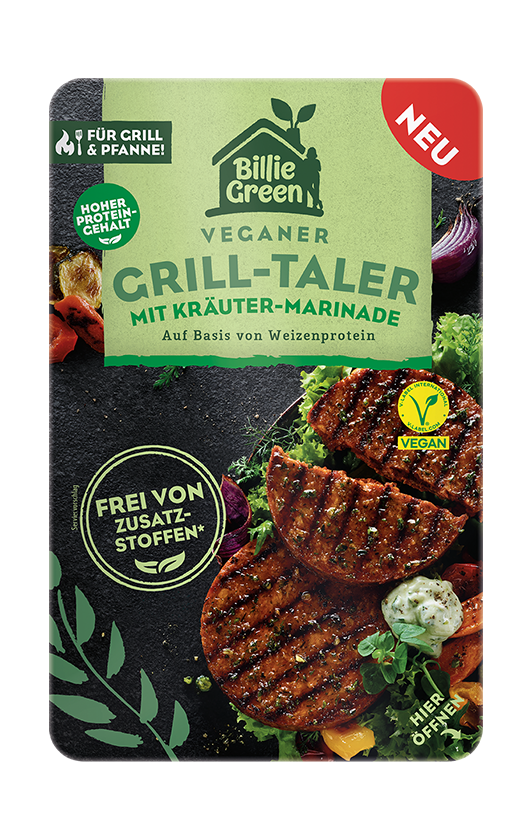 Billie-Green-Veganer-Grilltaler